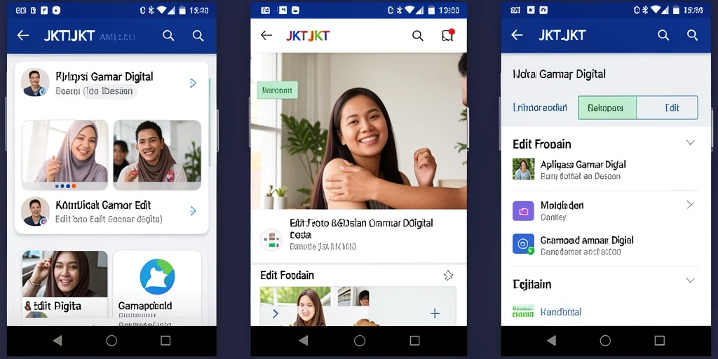 Antarmuka pengguna JKTJKT yang intuitif untuk desain Gambar Digital.