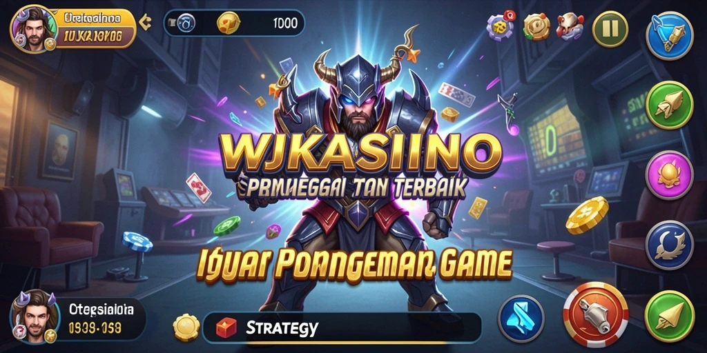 Antarmuka menarik dari WJKASINO yang memukau dan fungsional.